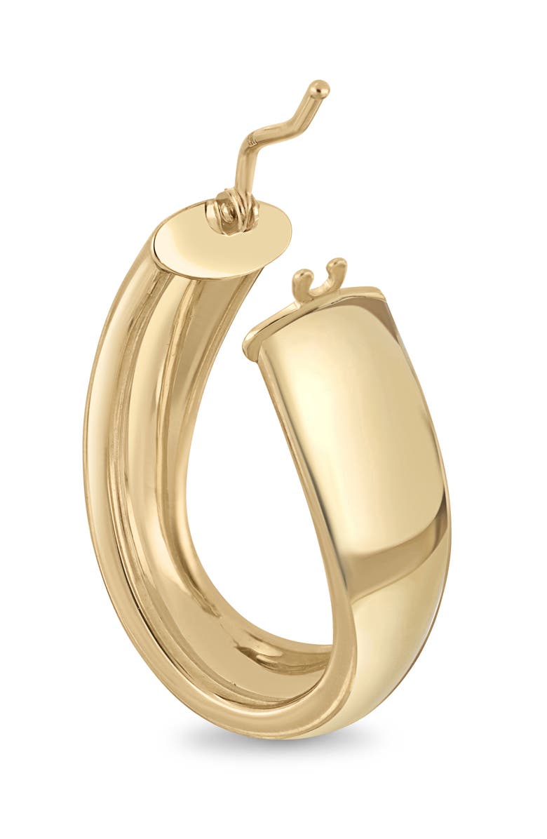 Bony Levy 14K Gold Twist Hoop Earrings, Alternate, color, 14K Yellow Gold