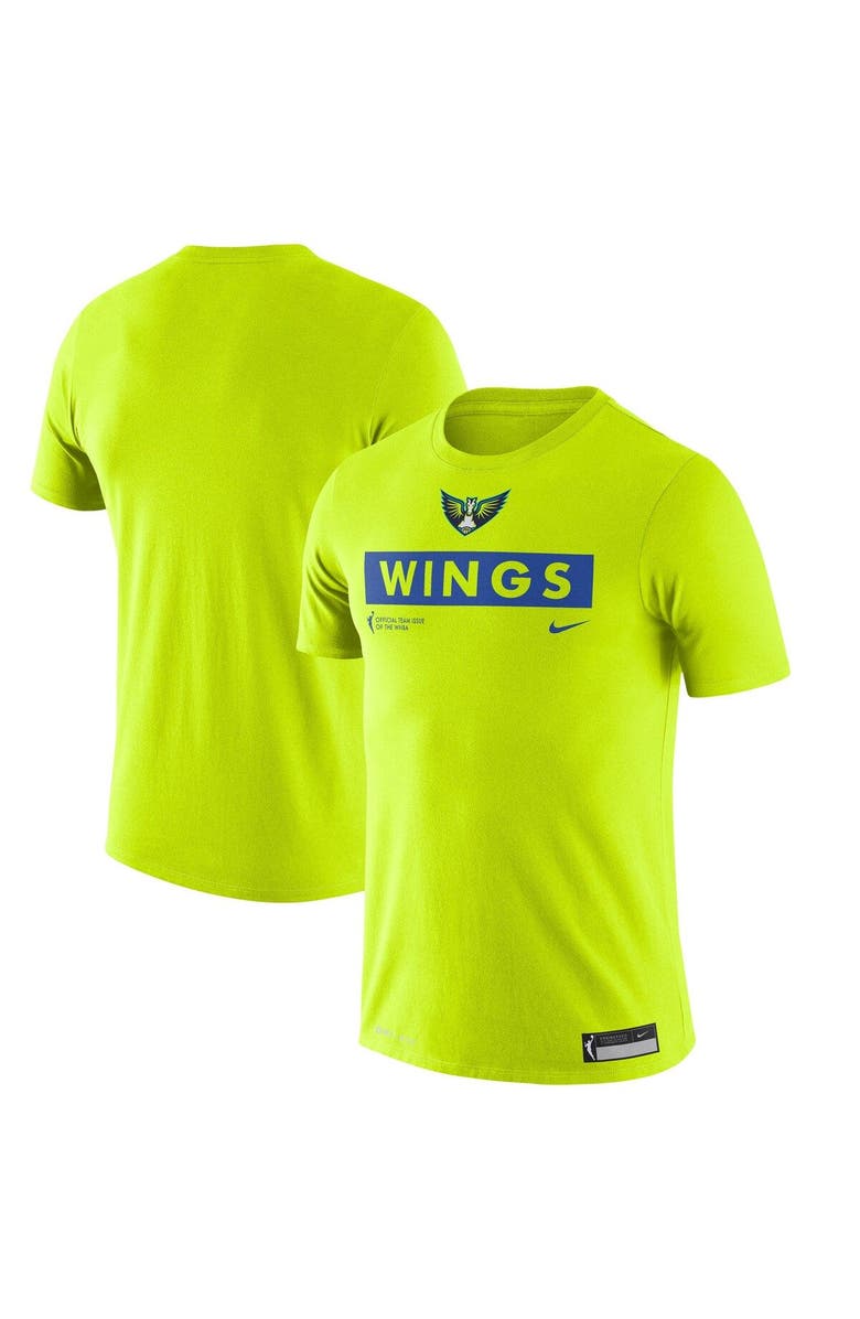 Nike Green Dallas Wings Practice T-Shirt, Main, color, 