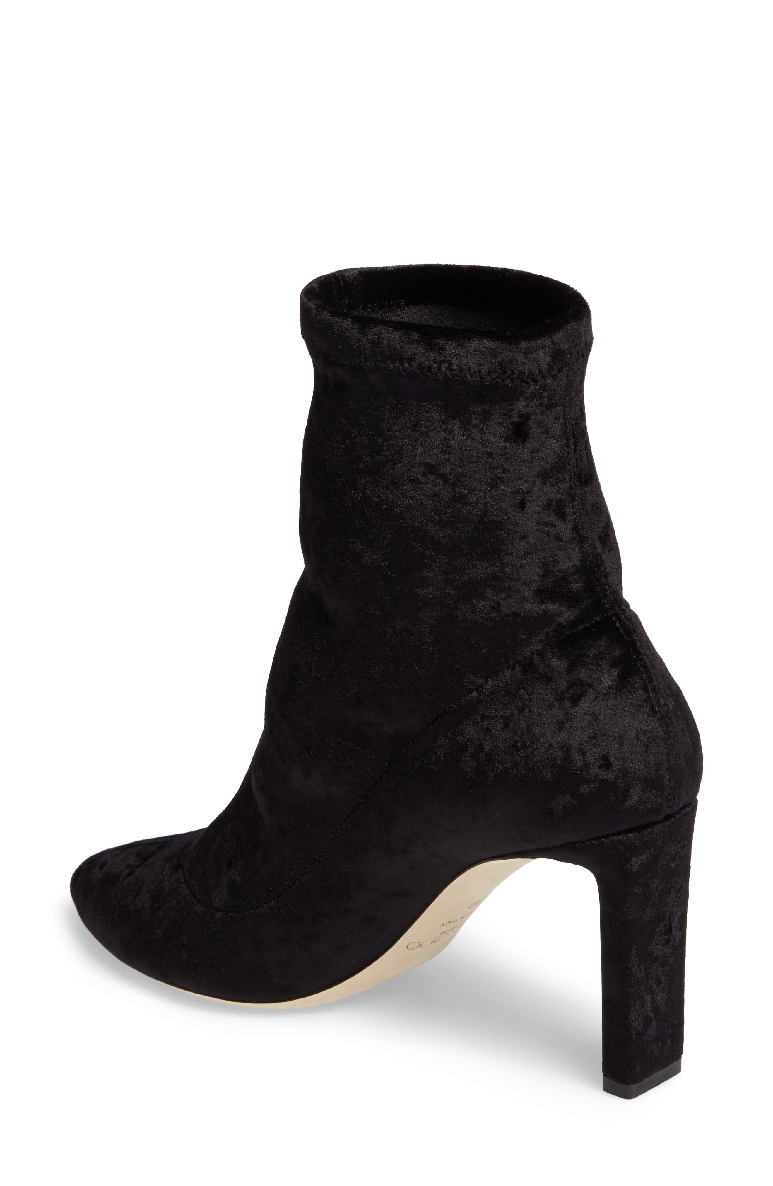 Jimmy Choo Louella Stretch Bootie, Alternate, color, 