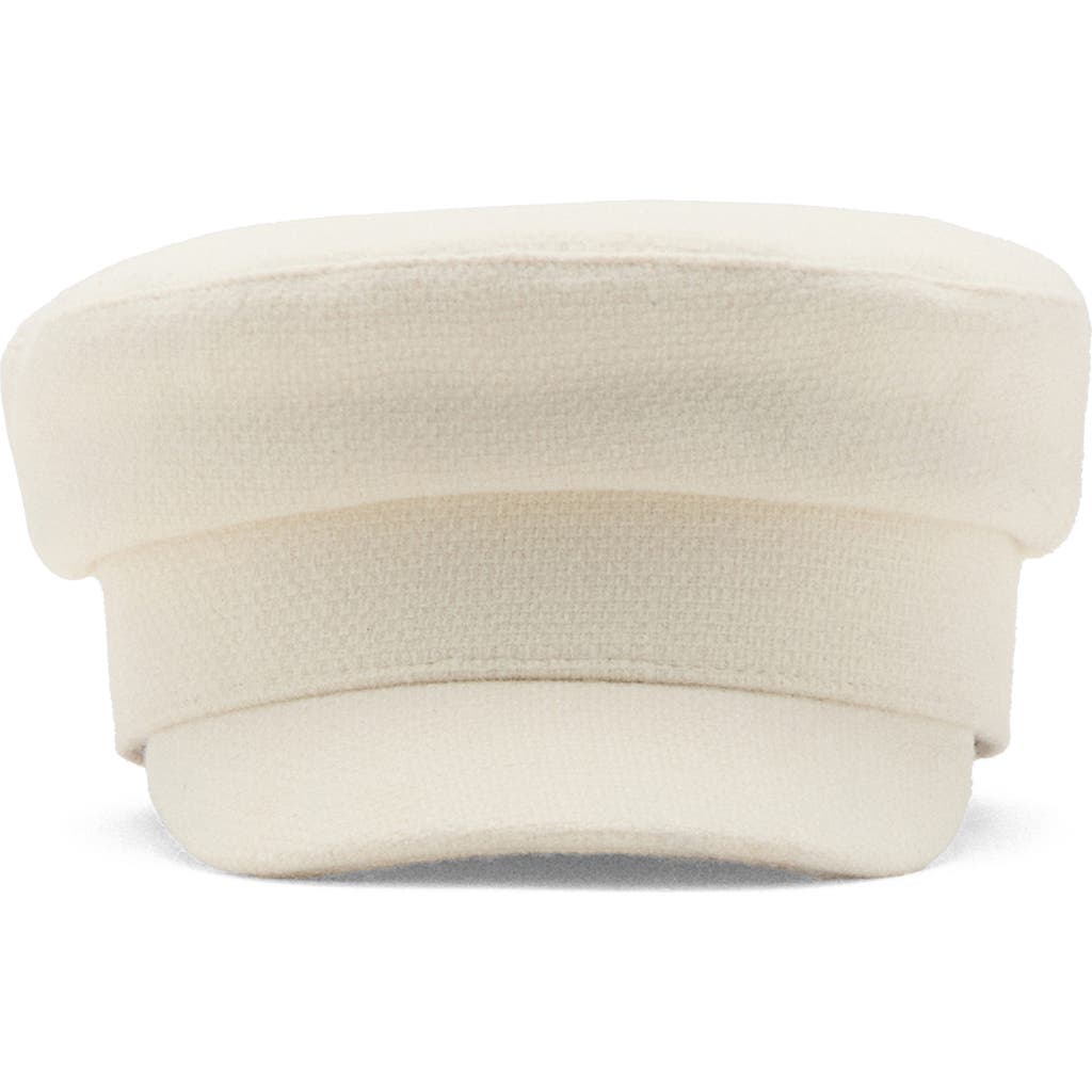 Mango Baker Boy Cap In Neutral