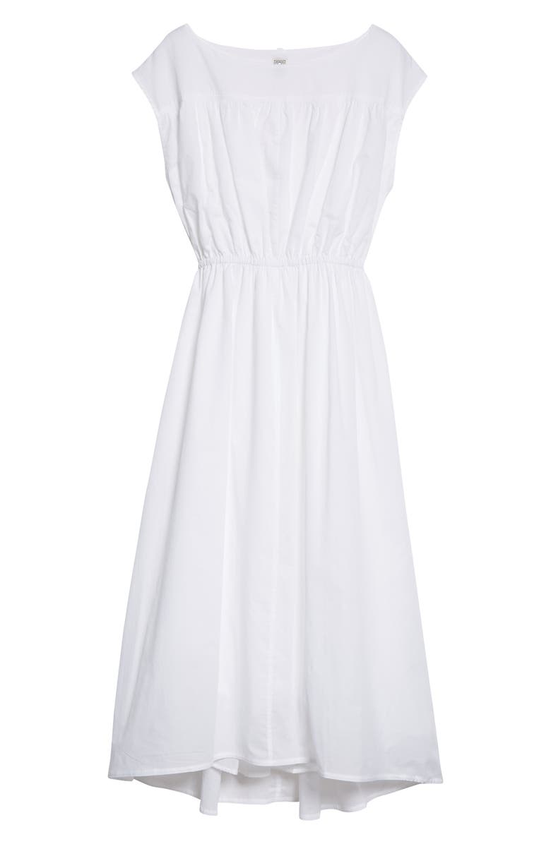 TOTEME Organic Cotton Midi Dress, Alternate, color,