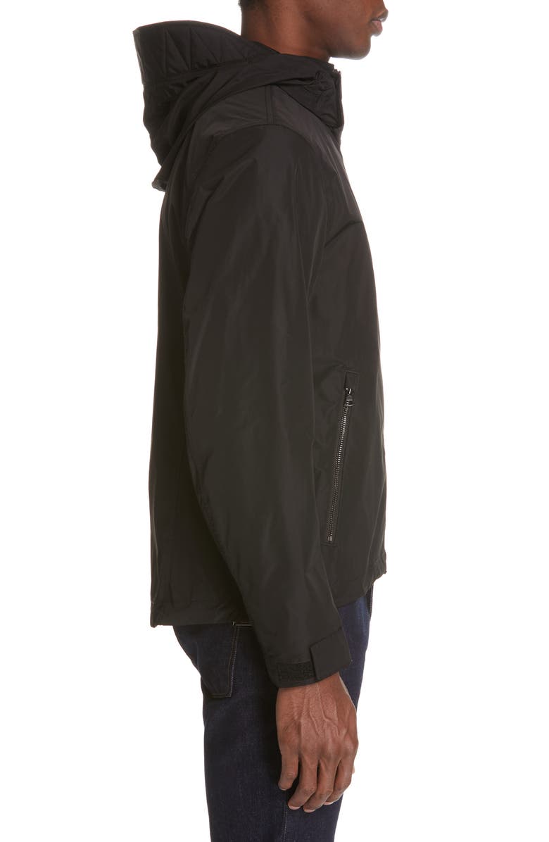 Burberry Robinson Hooded Zip Up Waterproof Jacket, Alternate, color, 