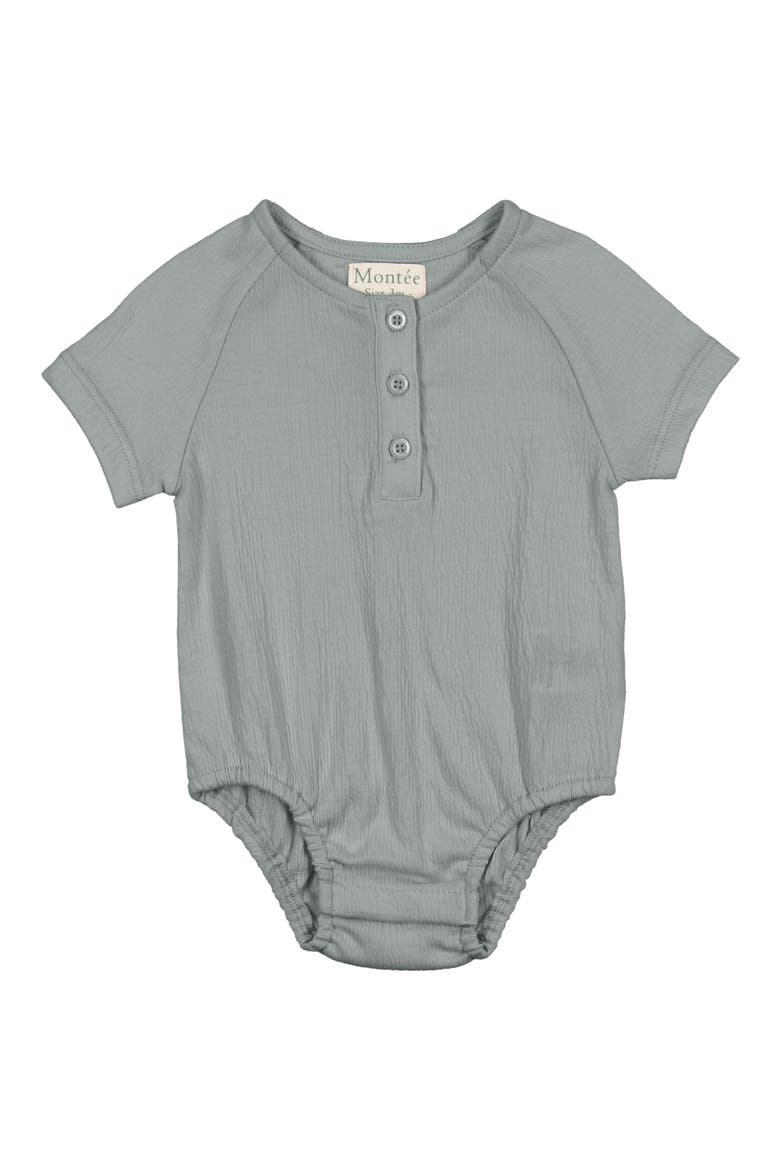 Gauze Bodysuit, Main, color, SAGE