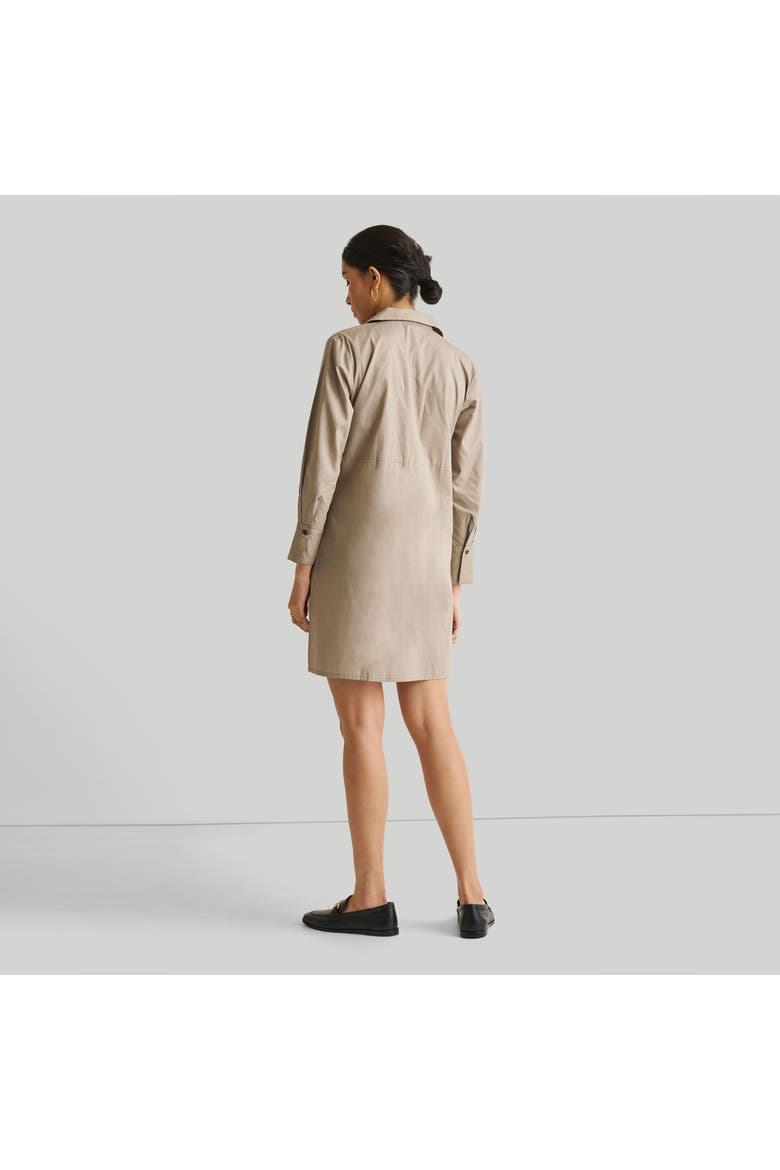 Front Twist Dress, Alternate, color, Ecru