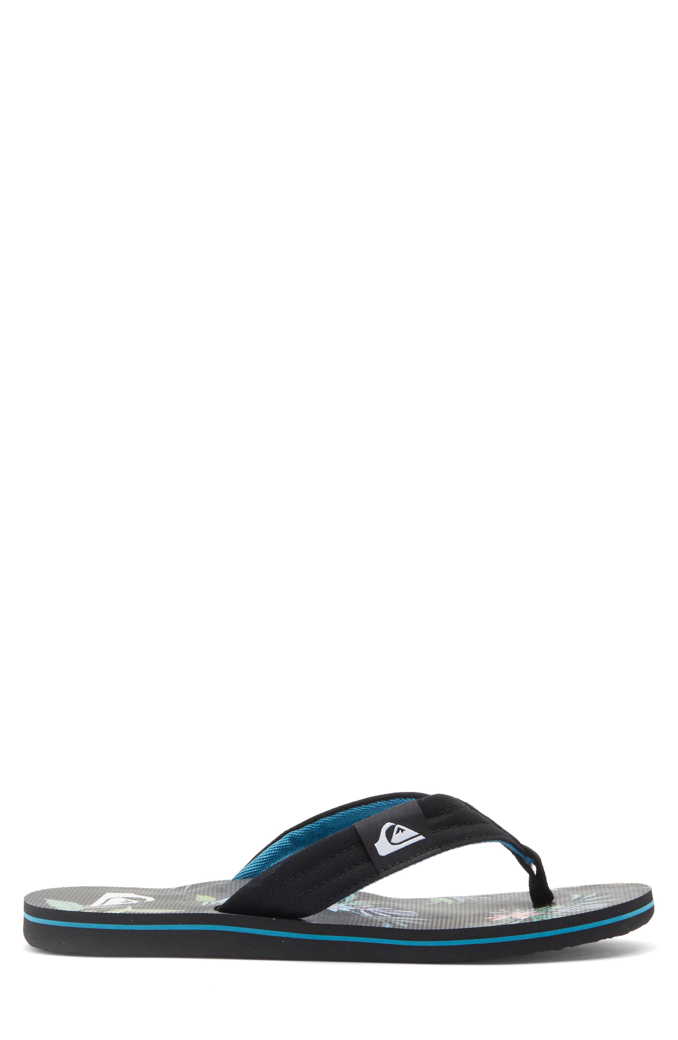 Quiksilver Molokai Layback II Flip Flop, Alternate, color, Xkbg