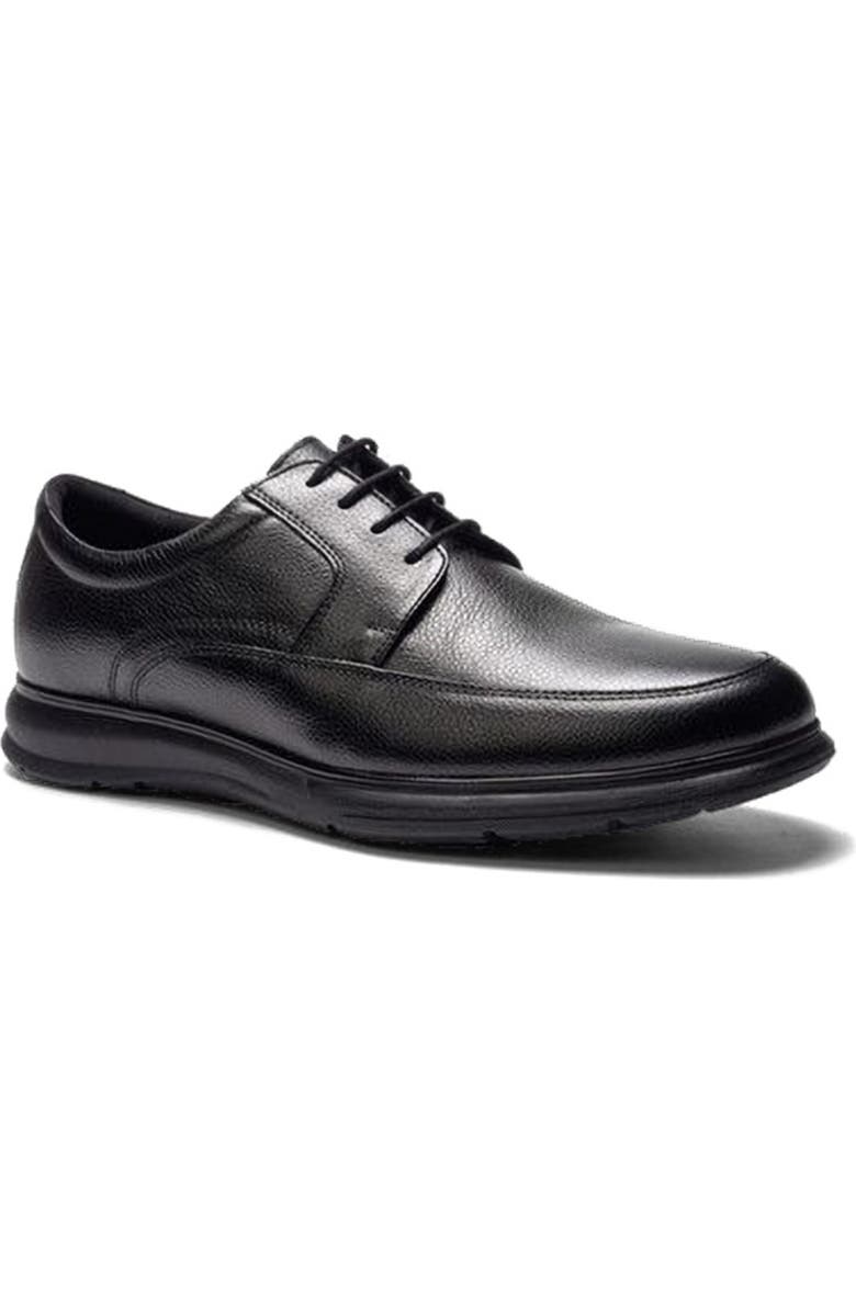 A. Veer Atlas Hybrid Derby, Alternate, color, Black Leather