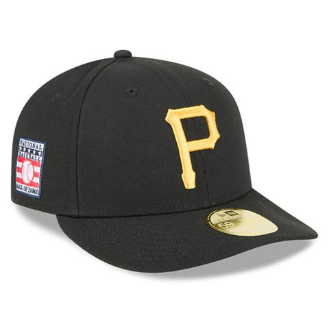 Men's New Era Black Pittsburgh Pirates Baseball Hall of Fame 59FIFTY Low Profile Fitted Hat