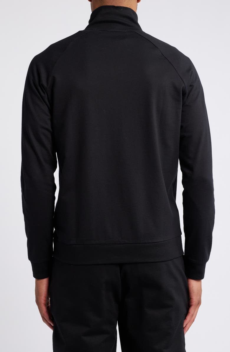 BOSS Authentic Chest Stripe Zip-Up Cotton Jacket, Alternate, color, 