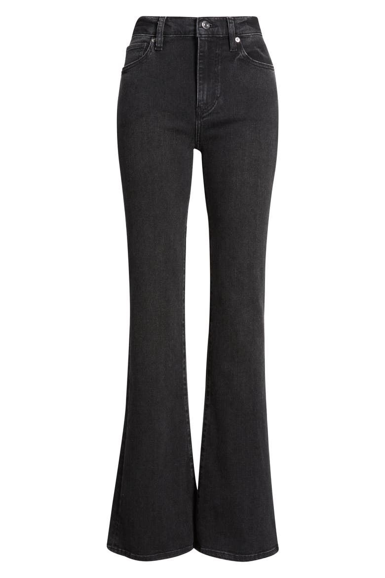 The Icon Flare Leg Jeans, Alternate, color, METEOR