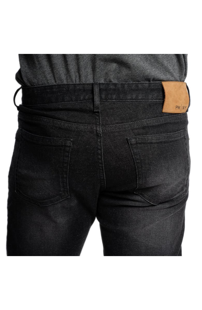 Peter Manning Johnny Stretch Jeans Slim Fit, Alternate, color, Black
