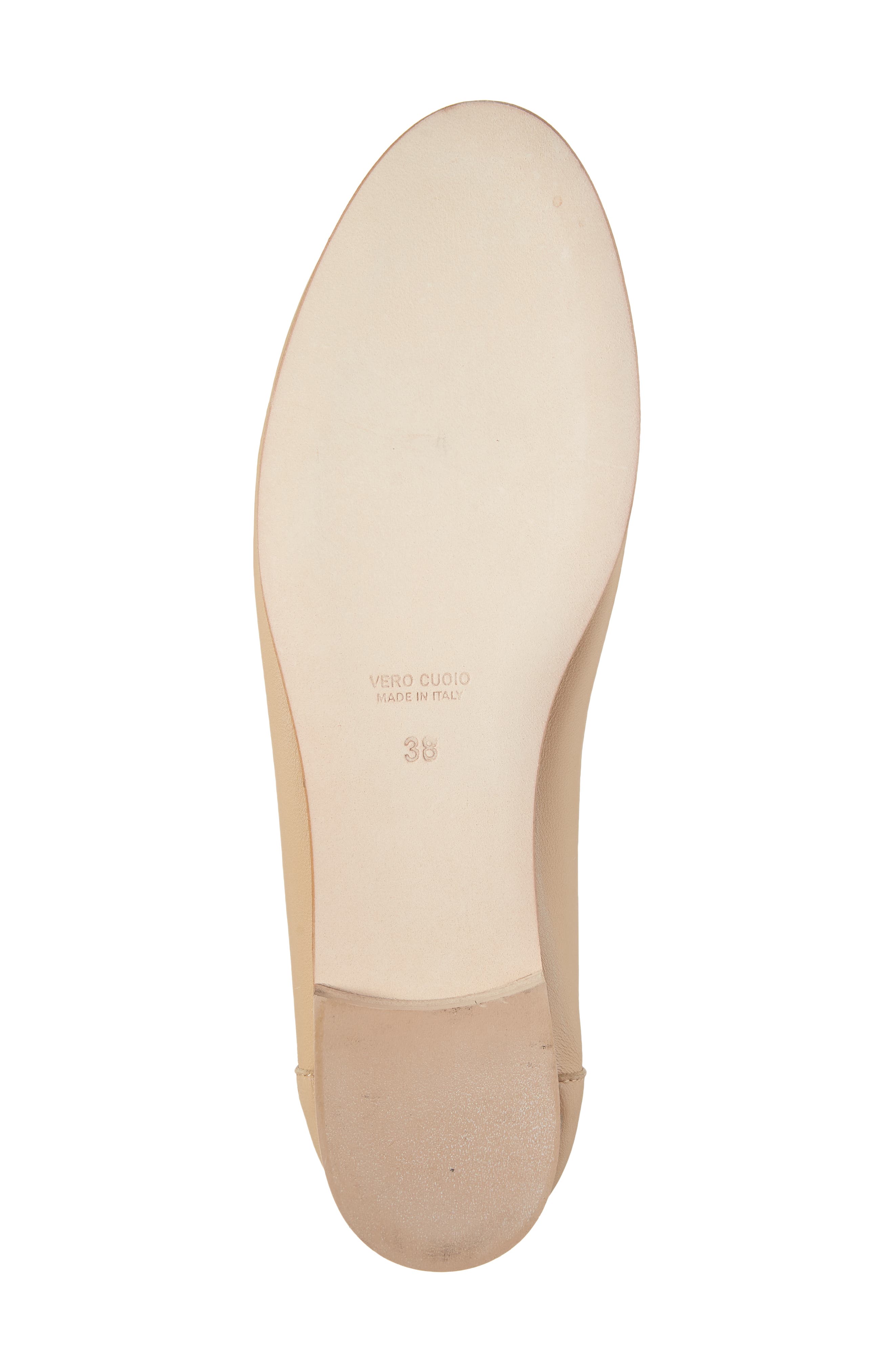 Bambolina Ballet Flat, Alternate, color, CAMEL LEATHER