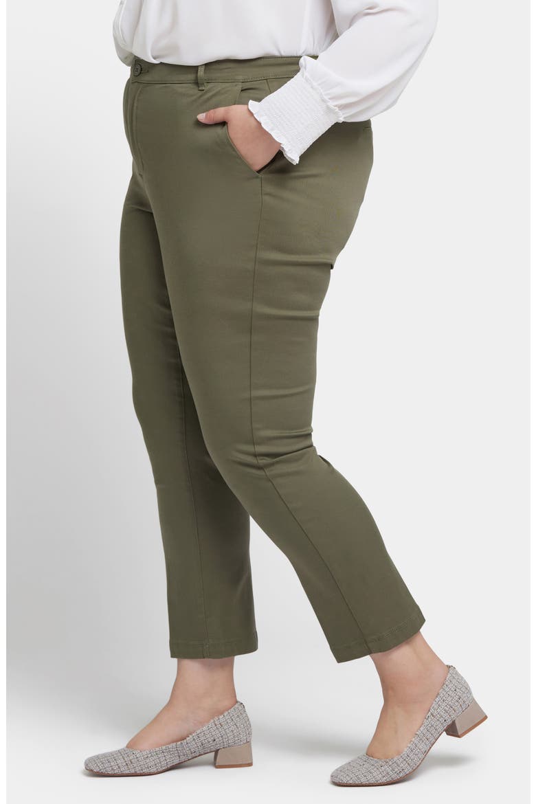 Sadie Slim Pants, Alternate, color, AVOCADO