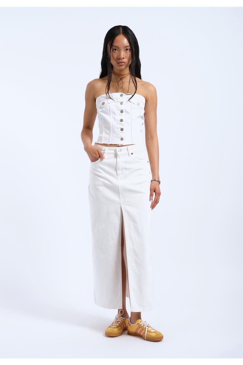 Carli Tube Top, Main, color, White