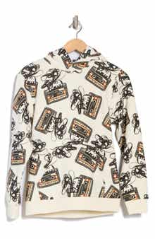 Scotch & Soda Kids' Print Fleece Hoodie