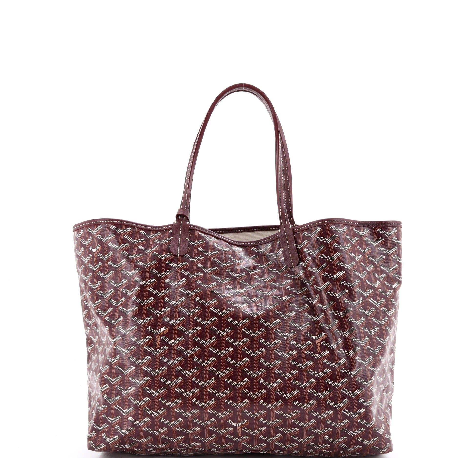 Pre-Owned Goyard Saint Louis Tote Coated Canvas PM, Alternate, color, Rose Gold
