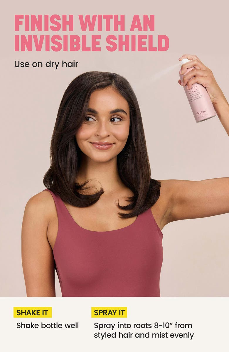 Drybar Final Call<sup>™</sup> Frizz & Static Control Mist Blanc Scent, Alternate, color, Blanc
