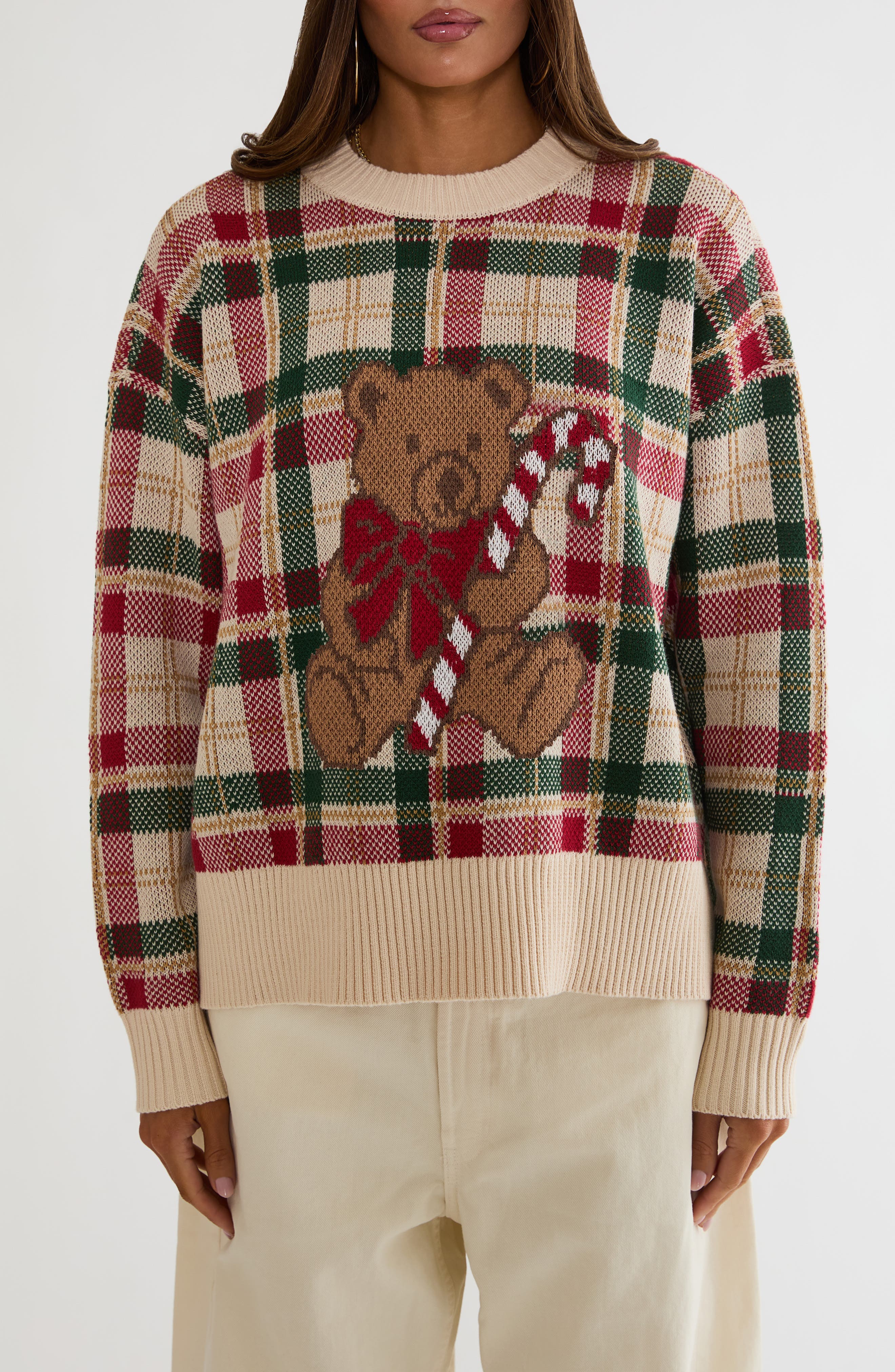 selected TEDDY BEAR PLAID