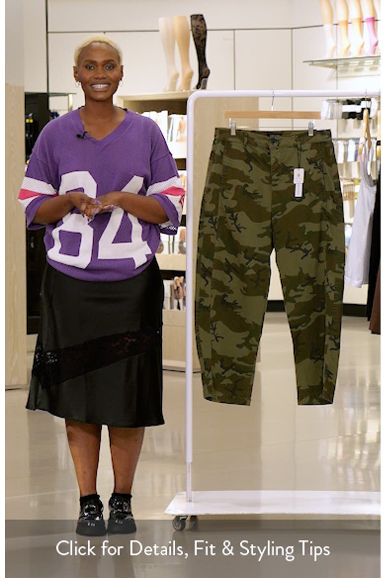Boyfriend Cruiser Barrel Twill Pants video