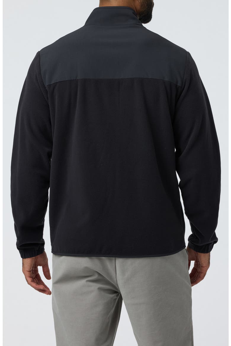 Full Zip Polartec® Fleece Jacket, Alternate, color, BLACK