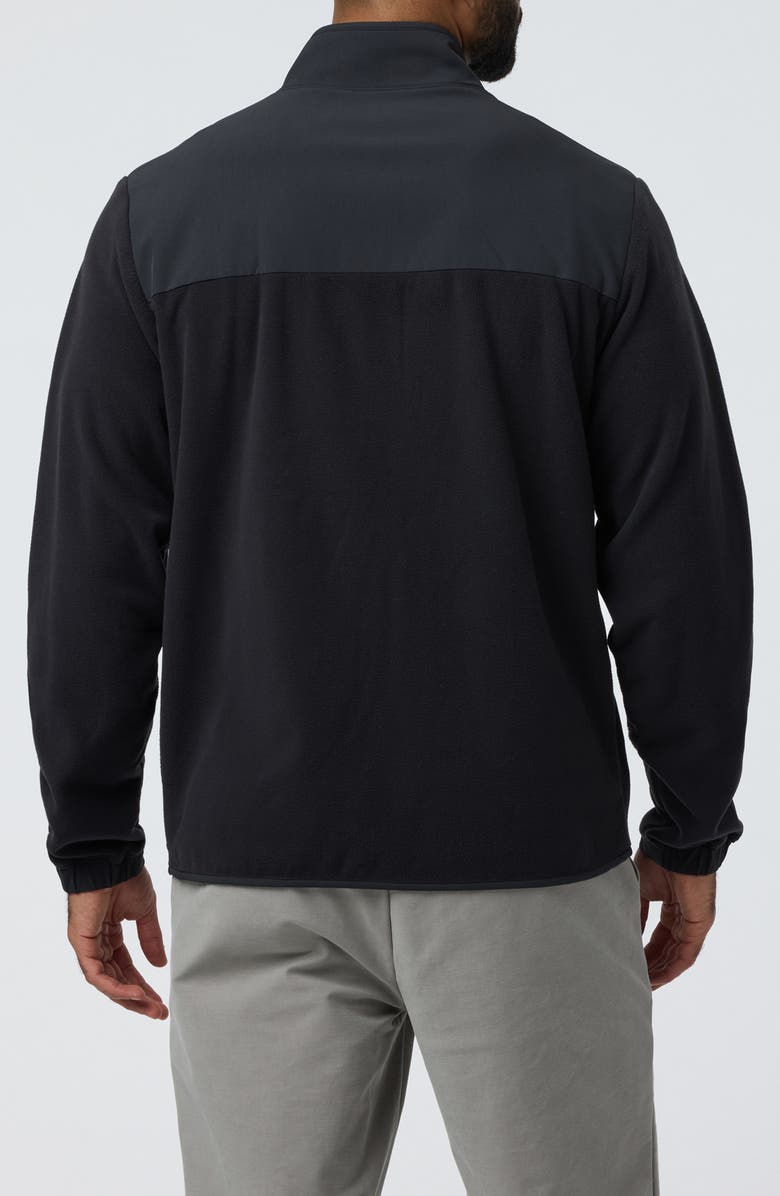 Vuori Full Zip Polartec<sup>®</sup> Fleece Jacket, Alternate, color, Black