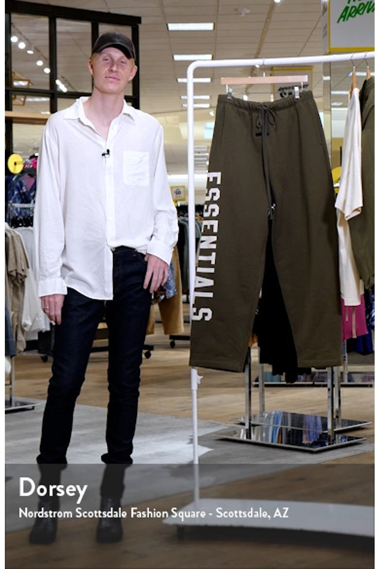 Relaxed Fit Cotton Blend Sweatpants video