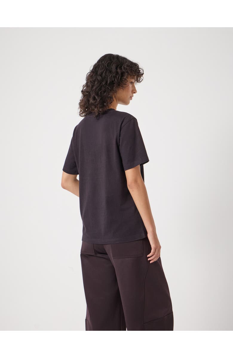 Hush Metallic Graphic Cotton T-Shirt, Alternate, color, Plum Purple