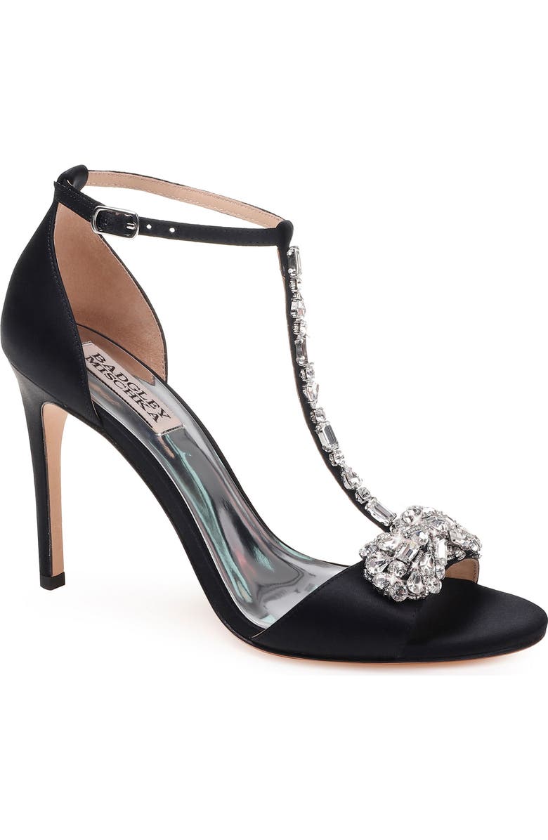Badgley Mischka Collection Badgley Mischka Pascale T-Strap Sandal, Main, color,