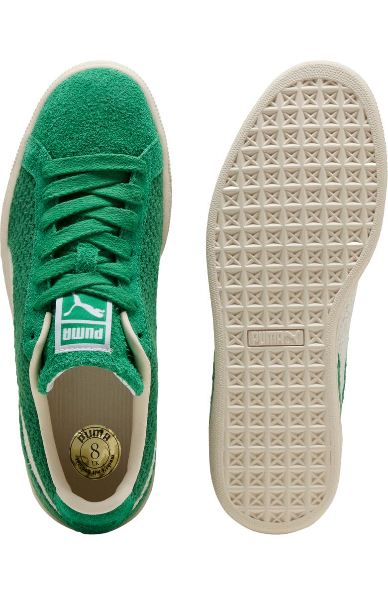 PUMA Suede Crochet Sneaker, Alternate, color, Archive Green/ Puma White