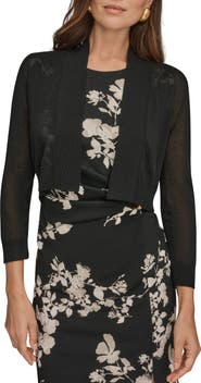 Donna Karan New York Open Shrug Cardigan