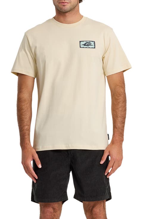 Serenity Splash Cotton Graphic T-Shirt