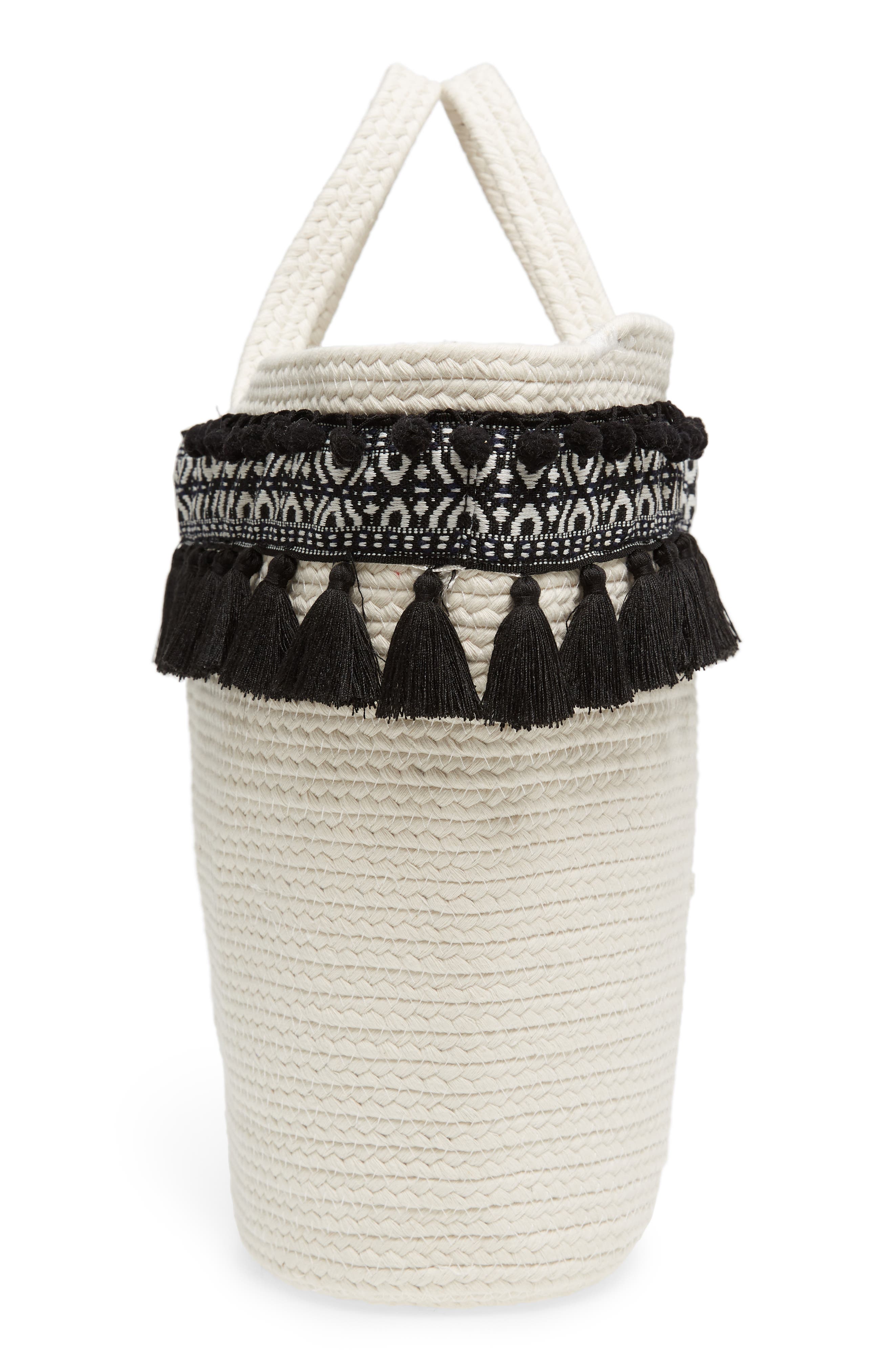 Shiraleah Caicos Woven Tote, Alternate, color, 