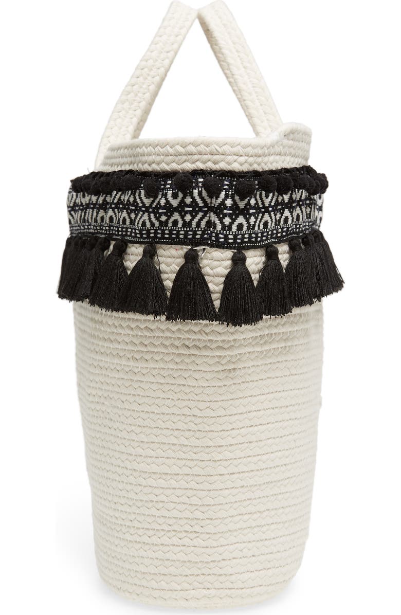 Shiraleah Caicos Woven Tote, Alternate, color,