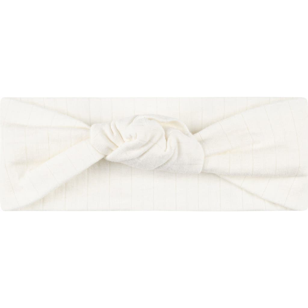Ely's & Co. Organic Wide Rib Embroidered Scallop Collar Collection In Ivory/pink