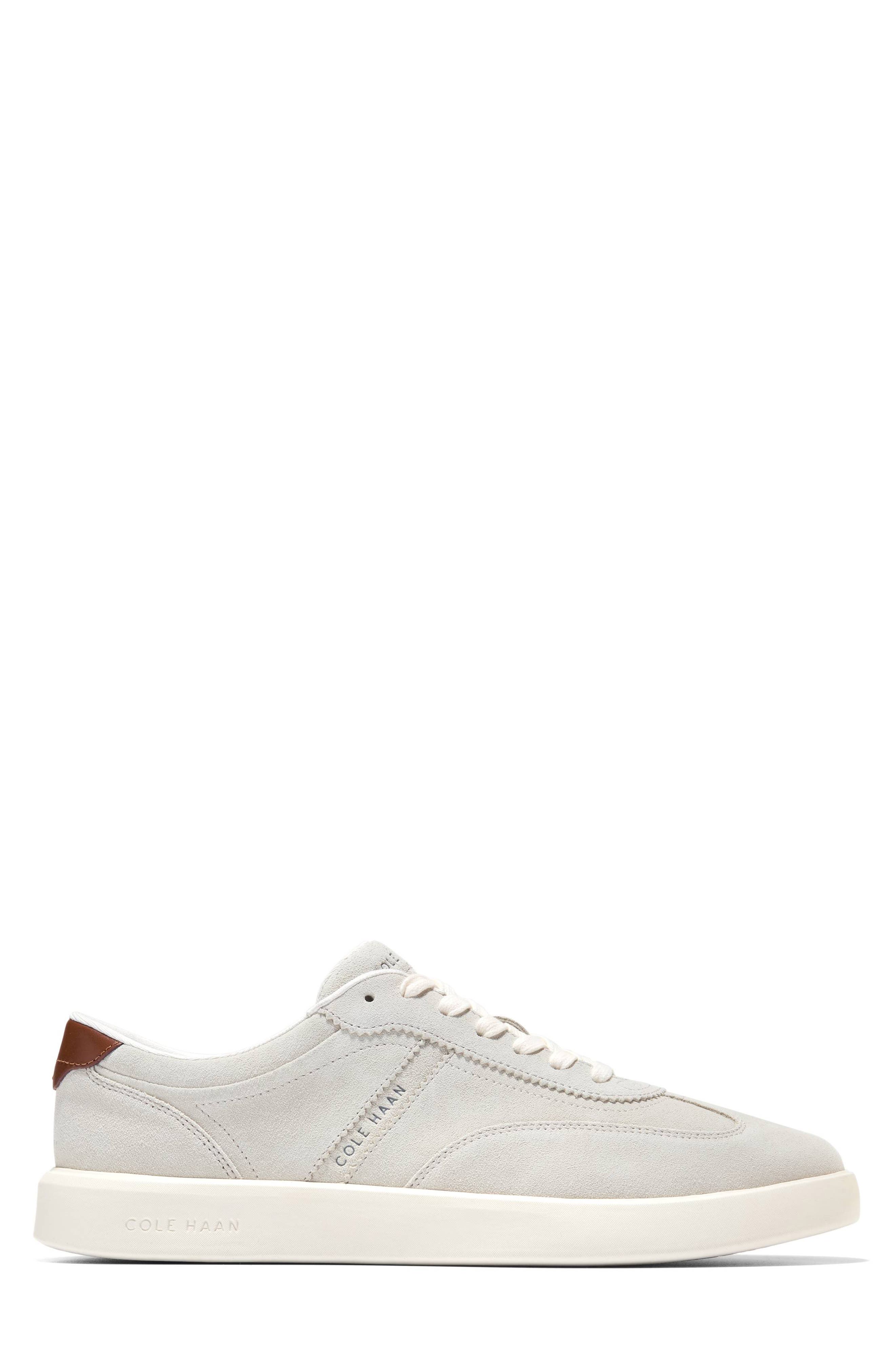 GRAND CROSSCOURT HINGHAM SNEAK, Alternate, color, SILVER BIRCH SUEDE/BRITISH TAN