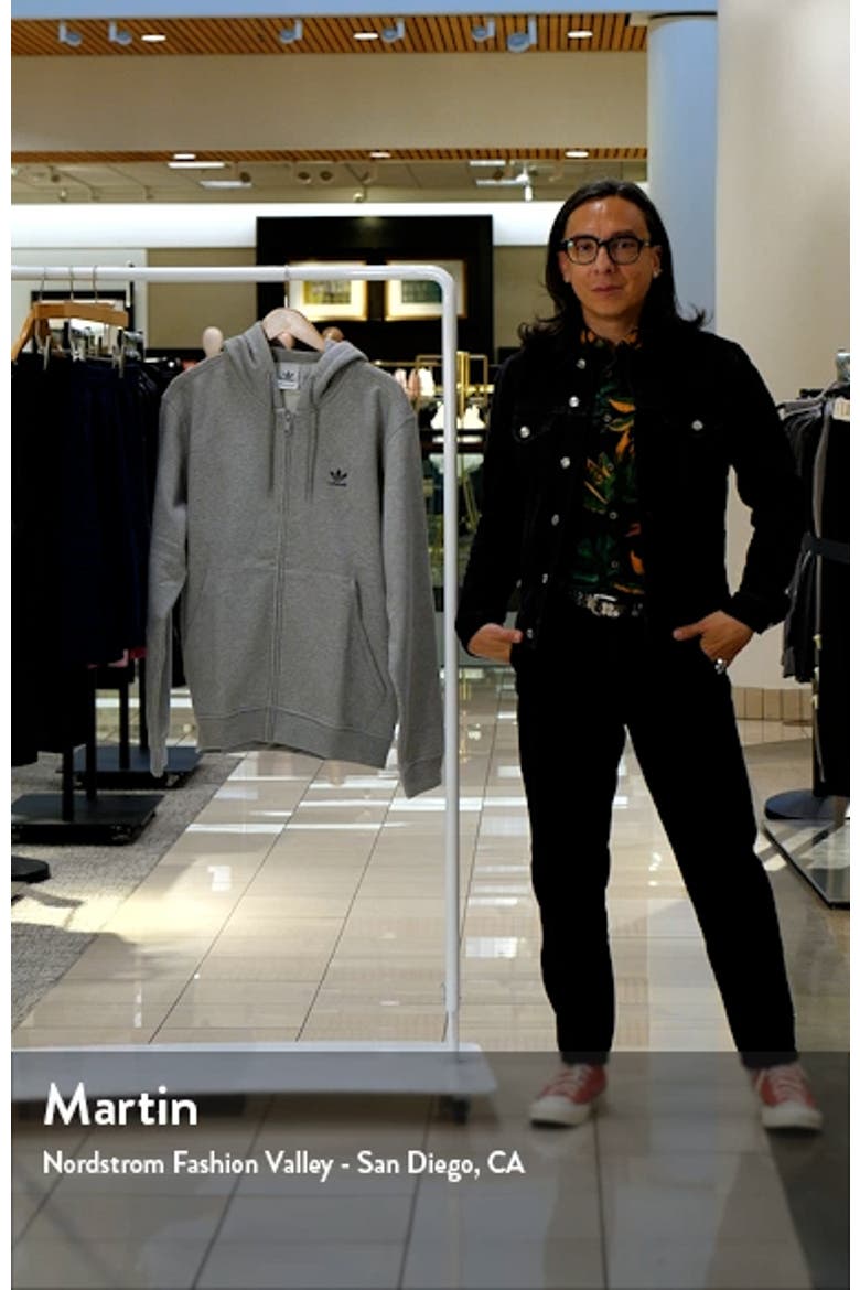 Trefoil Essentials Zip Hoodie video