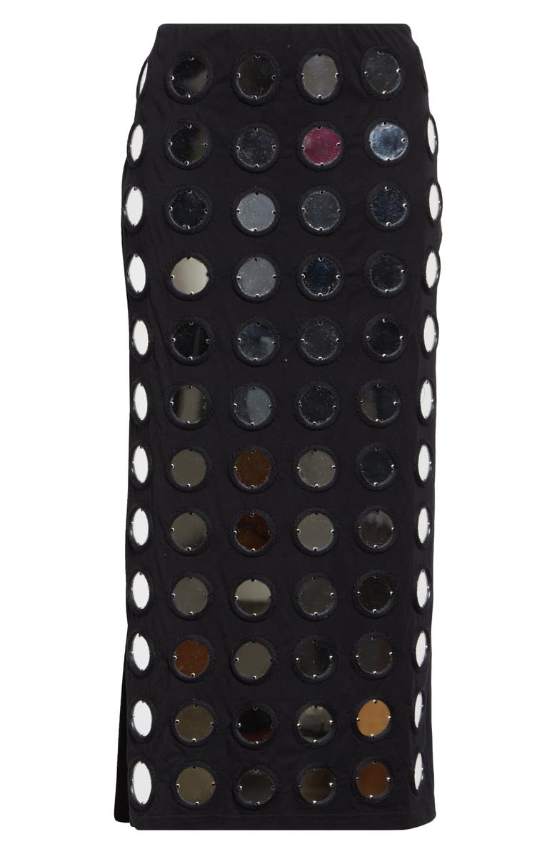 CONNER IVES Reconstituted Mirror Disc Embroidered Maxi Skirt, Alternate, color, 