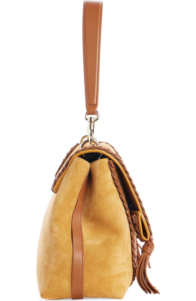 Chloé Medium Penelope Suede Bag, Alternate, color,