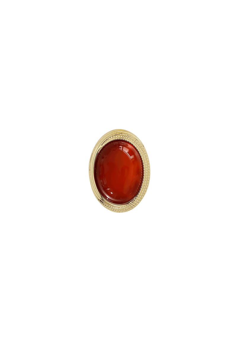 Babylon Earrings, Alternate, color, Red