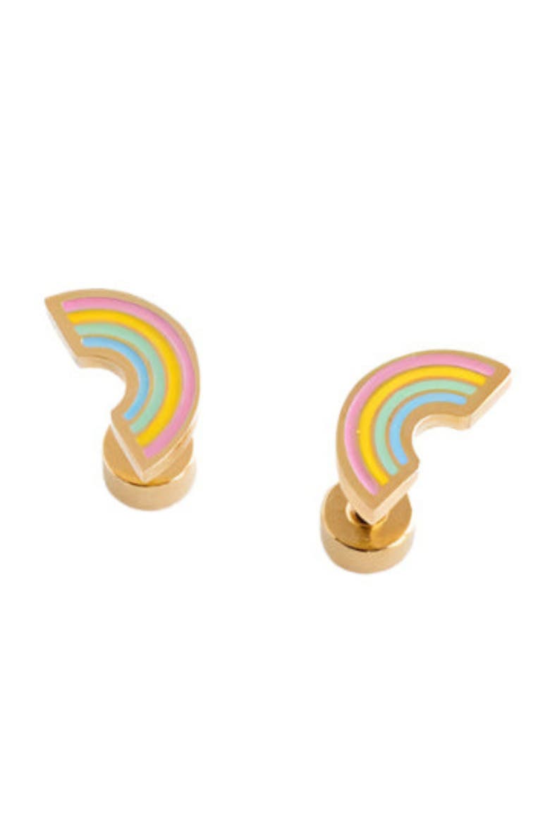 Enamel Earring Set, Alternate, color, Multi