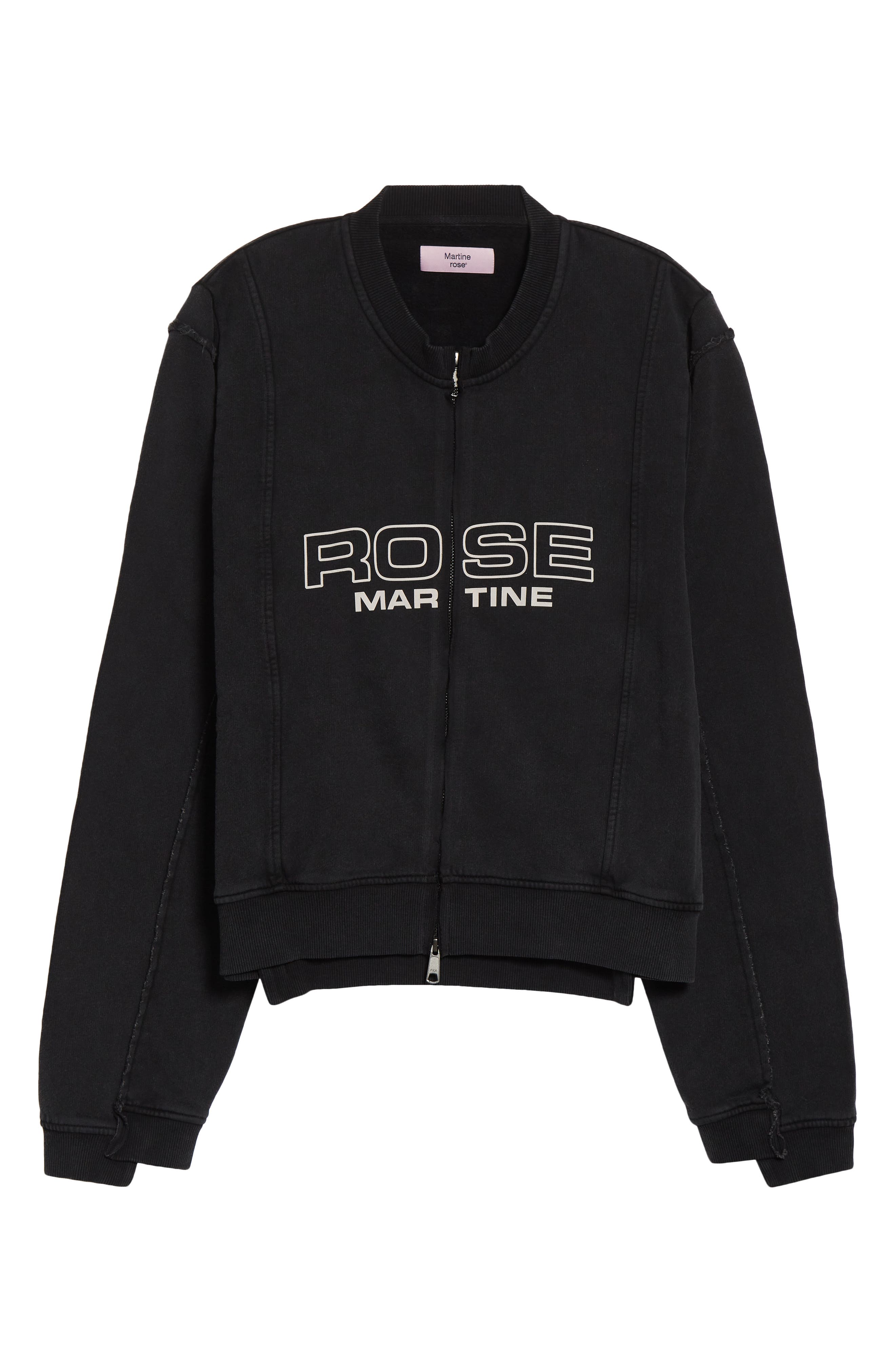 Shrunken Full Zip Logo Sweatshirt (Men) | Nordstrom