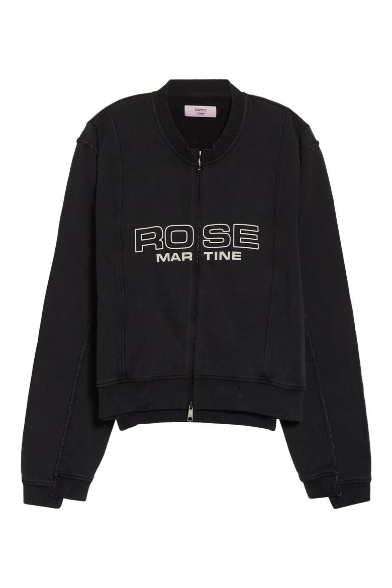 Shrunken Full Zip Logo Sweatshirt (Men) | Nordstrom