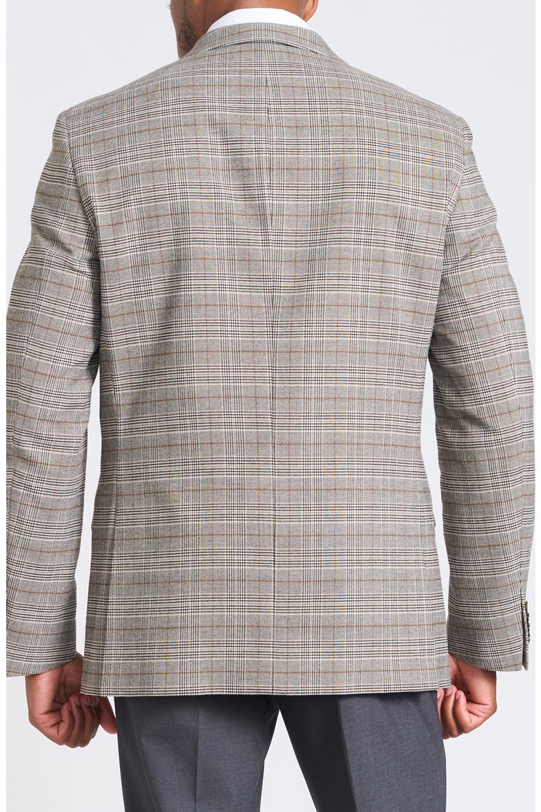 Charcoal Glen Plaid Blazer, Alternate, color, CHARCOAL/ CAMEL