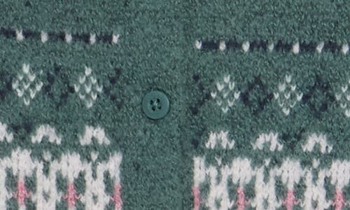 Abound Fair Isle Cardigan In Gray