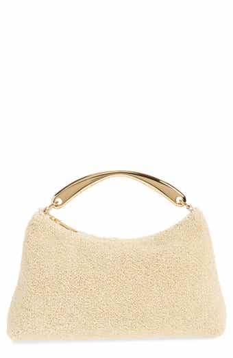 Rhea Metal Top Handle Bag
