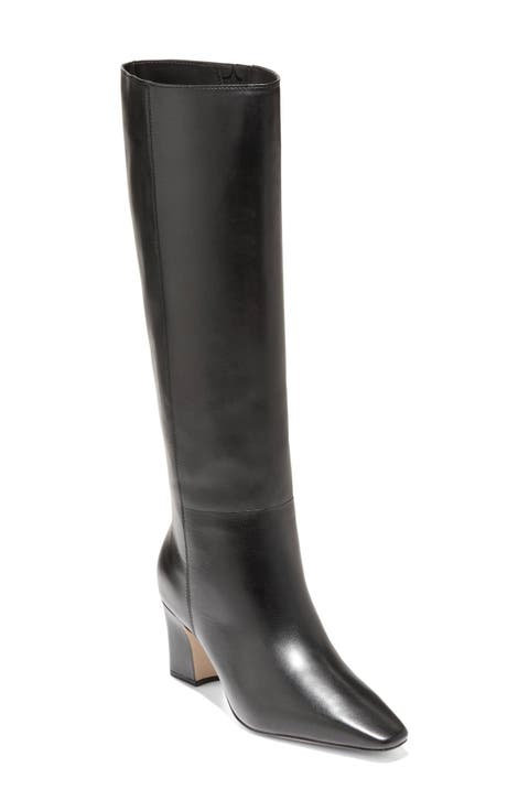 Blanche Snip Toe Knee High Boots