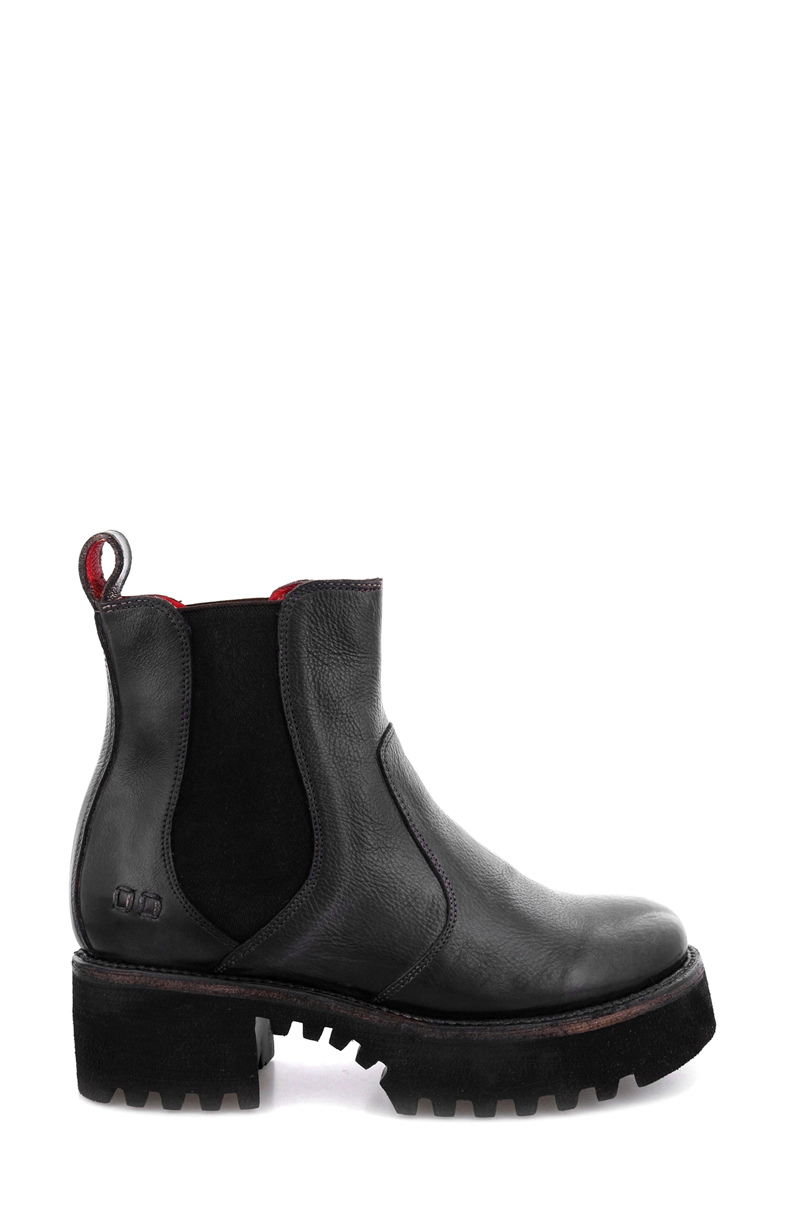 Bed Stu Valda Chelsea Boot, Alternate, color, Black Rustic