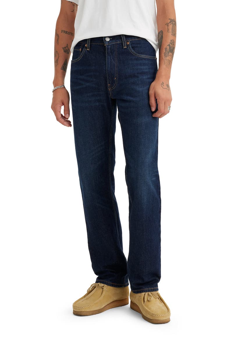 505™ Relaxed Straight Leg Jeans, Main, color, NAIL LOOP KNOT