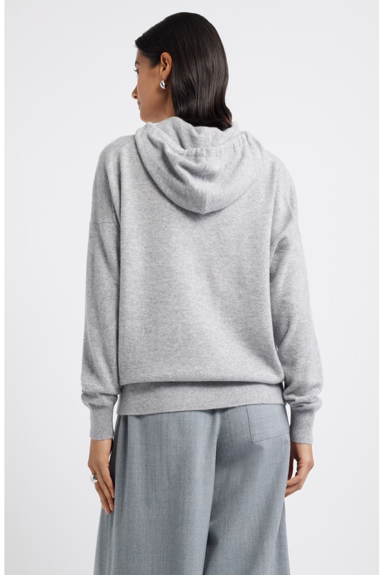 Cashmere Hoodie, Alternate, color, GREY FORMAL