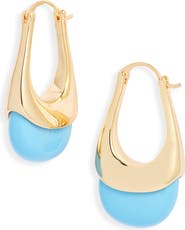 Kenneth Jay Lane Stone Drop Earrings