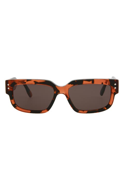 56mm Square Sunglasses